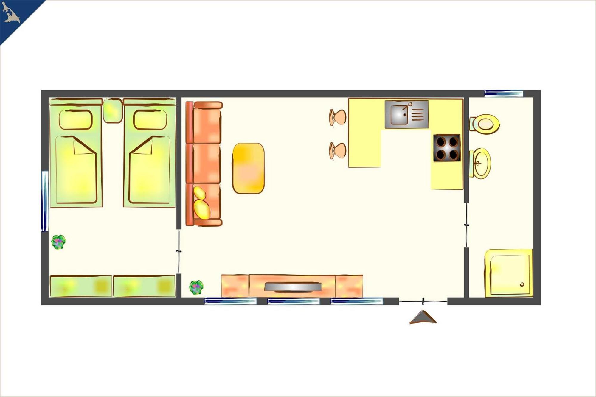 Ferienresort Moewenort Luetow Bungalow 1 Lutow 외부 사진